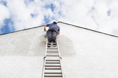 Peinture extérieure à Lorges — façades et ravalement